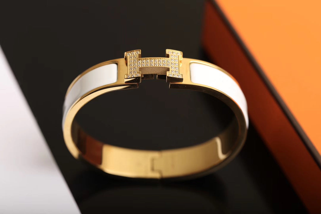 [Elowen Jewels]H BRACELET GOLD DIAMOND