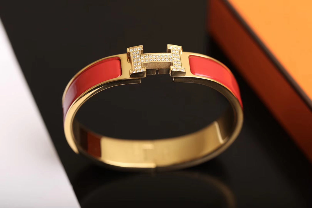 [Elowen Jewels]H BRACELET GOLD DIAMOND