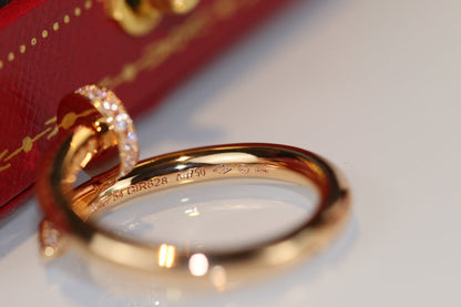 [Elowen Jewels]JUSTE RING 2.65MM GOLD DIAMOND