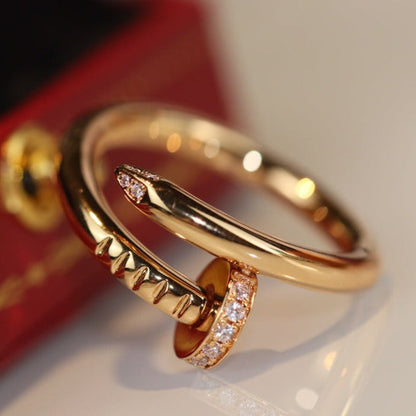 [Elowen Jewels]JUSTE RING 2.65MM GOLD DIAMOND
