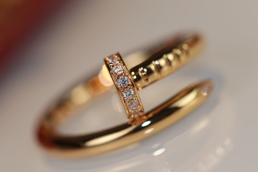 [Elowen Jewels]JUSTE RING 2.65MM GOLD DIAMOND