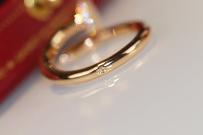[Elowen Jewels]JUSTE RING 2.65MM GOLD DIAMOND