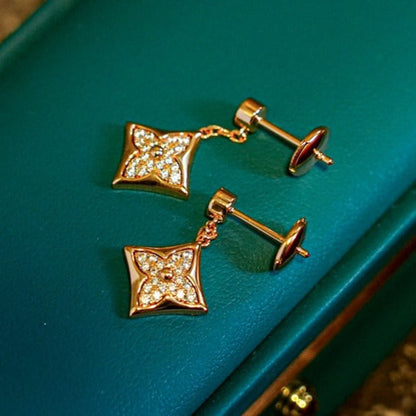 [Elowen Jewels]STAR DIAMONDS EARRINGS GOLD