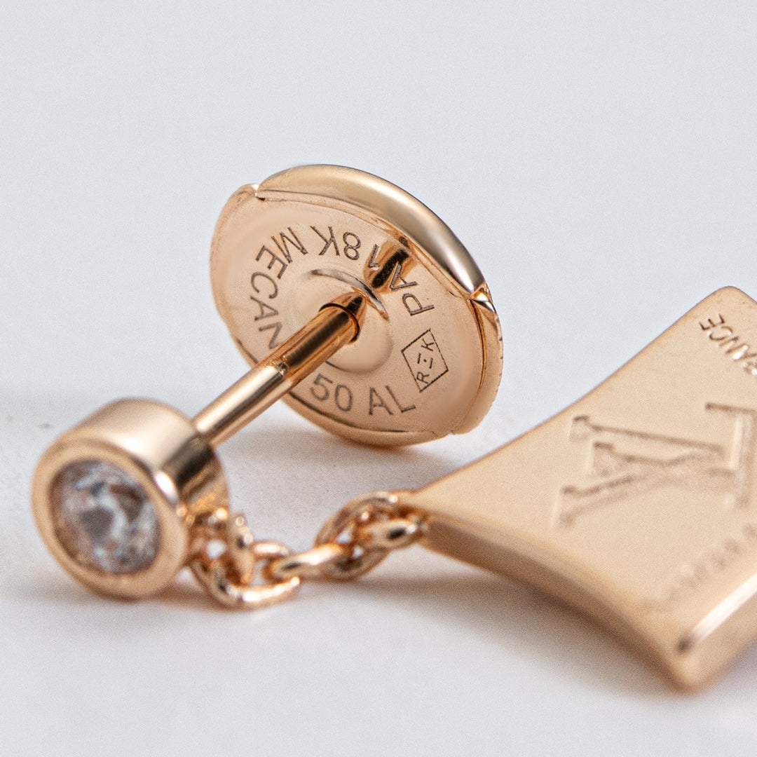 [Elowen Jewels]STAR DIAMONDS EARRINGS GOLD