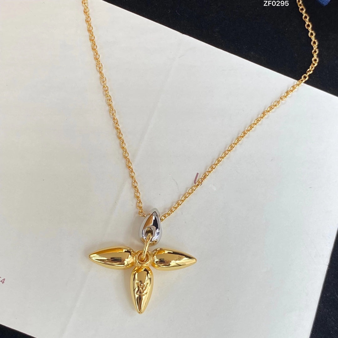 [Elowen Jewels]LOUISETTE PEDANT GOLD NECKLACE