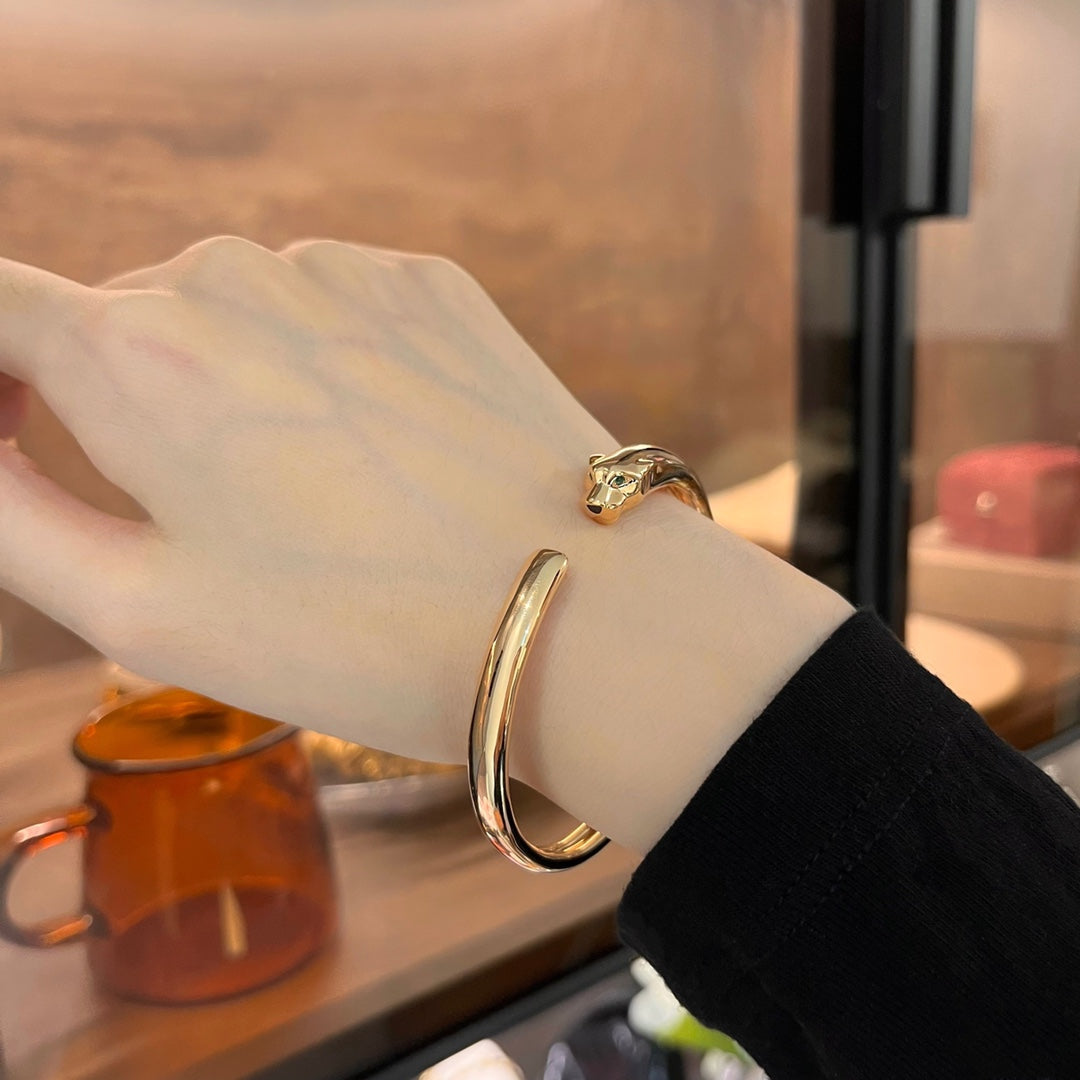 [Elowen Jewels]PANTHERE GOLD OPEN BRACELET