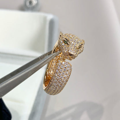 [Elowen Jewels]PANTHERE PINK GOLD DIAMOND RING
