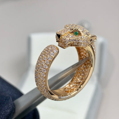 [Elowen Jewels]PANTHERE PINK GOLD DIAMOND RING