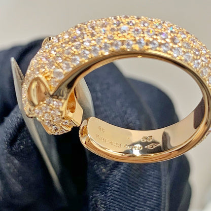 [Elowen Jewels]PANTHERE PINK GOLD DIAMOND RING