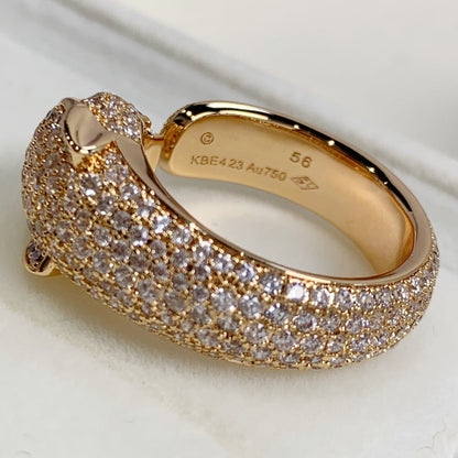 [Elowen Jewels]PANTHERE PINK GOLD DIAMOND RING