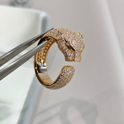 [Elowen Jewels]PANTHERE PINK GOLD DIAMOND RING