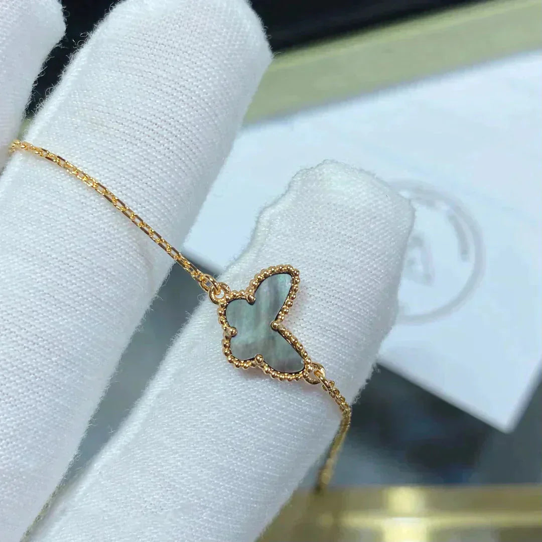[Elowen Jewels]BUTTERFLY DARK MOP BUTTERFLY BRACELET