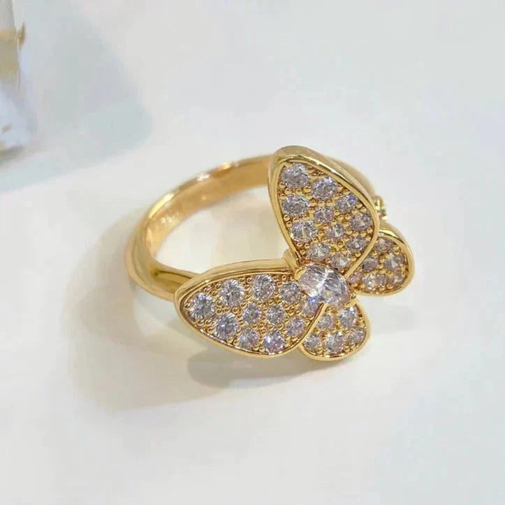 [Elowen Jewels]BUTTERFLY DIAMOND RING
