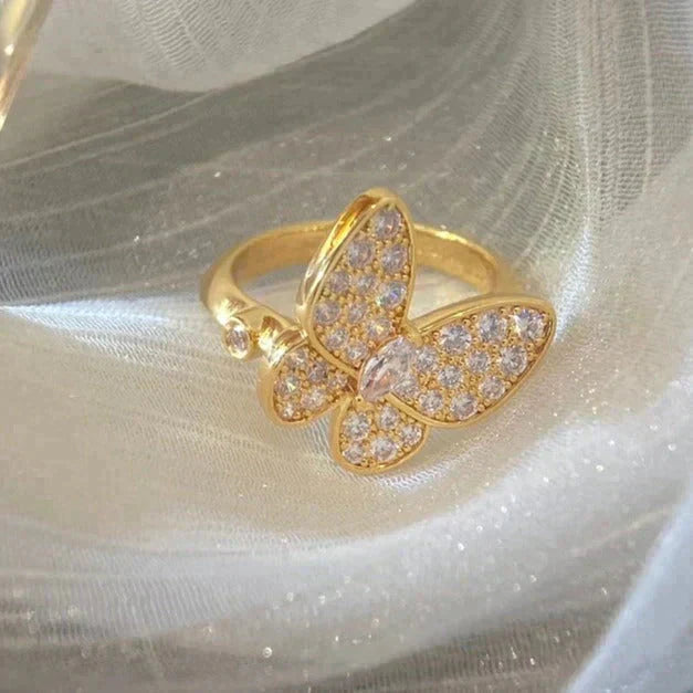 [Elowen Jewels]BUTTERFLY DIAMOND RING