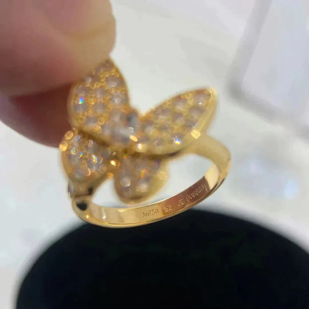 [Elowen Jewels]BUTTERFLY DIAMOND RING