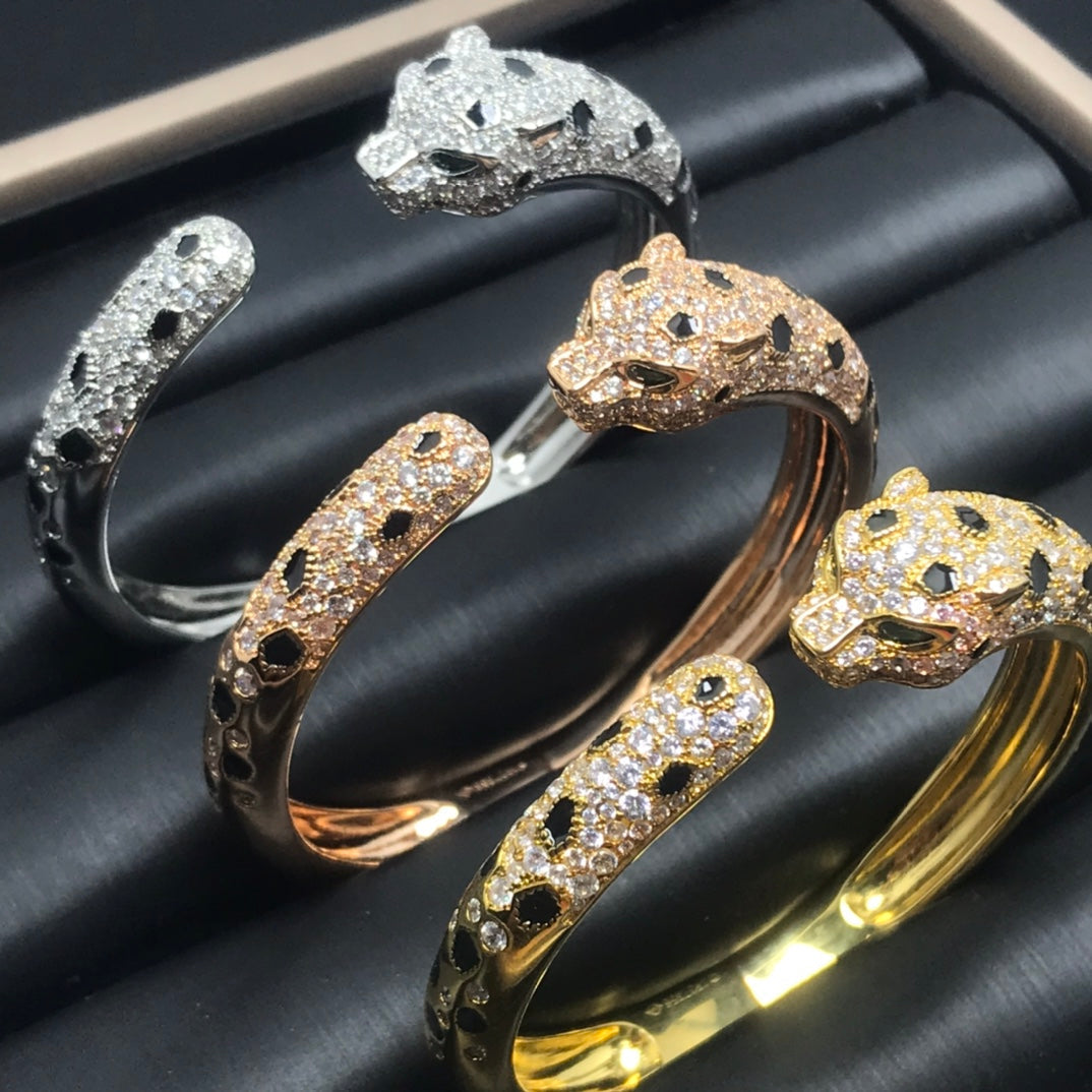 [Elowen Jewels]PANTHERE BIG BRACELET DIAMONDS
