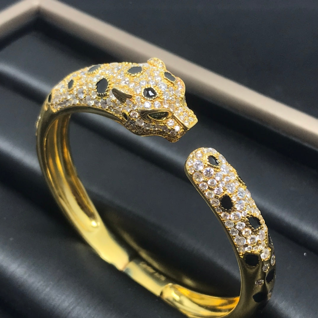 [Elowen Jewels]PANTHERE BIG BRACELET DIAMONDS