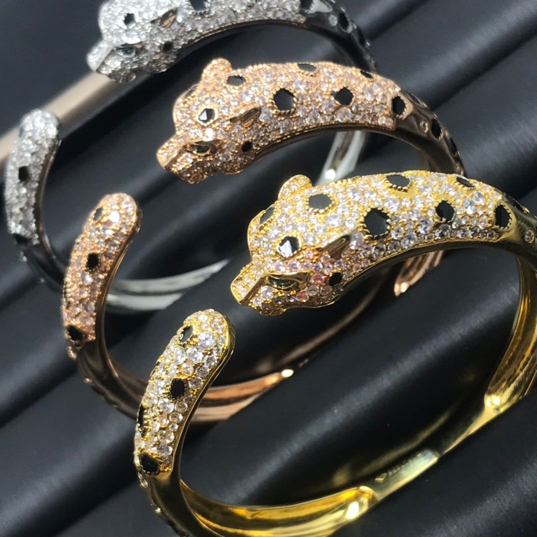 [Elowen Jewels]PANTHERE BIG BRACELET DIAMONDS