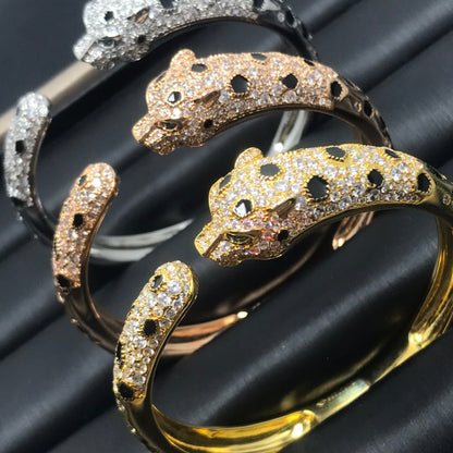 [Elowen Jewels]PANTHERE BIG BRACELET DIAMONDS