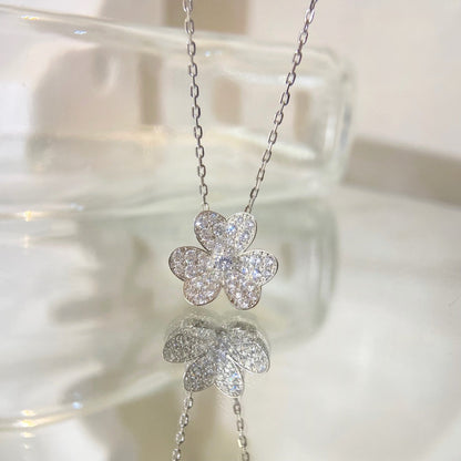 [Elowen Jewels]FLOWER DIAMOND NECKLACE