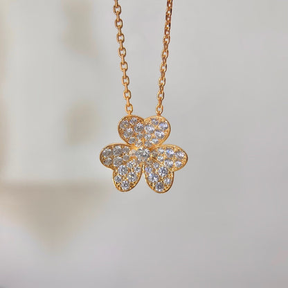 [Elowen Jewels]FLOWER DIAMOND NECKLACE