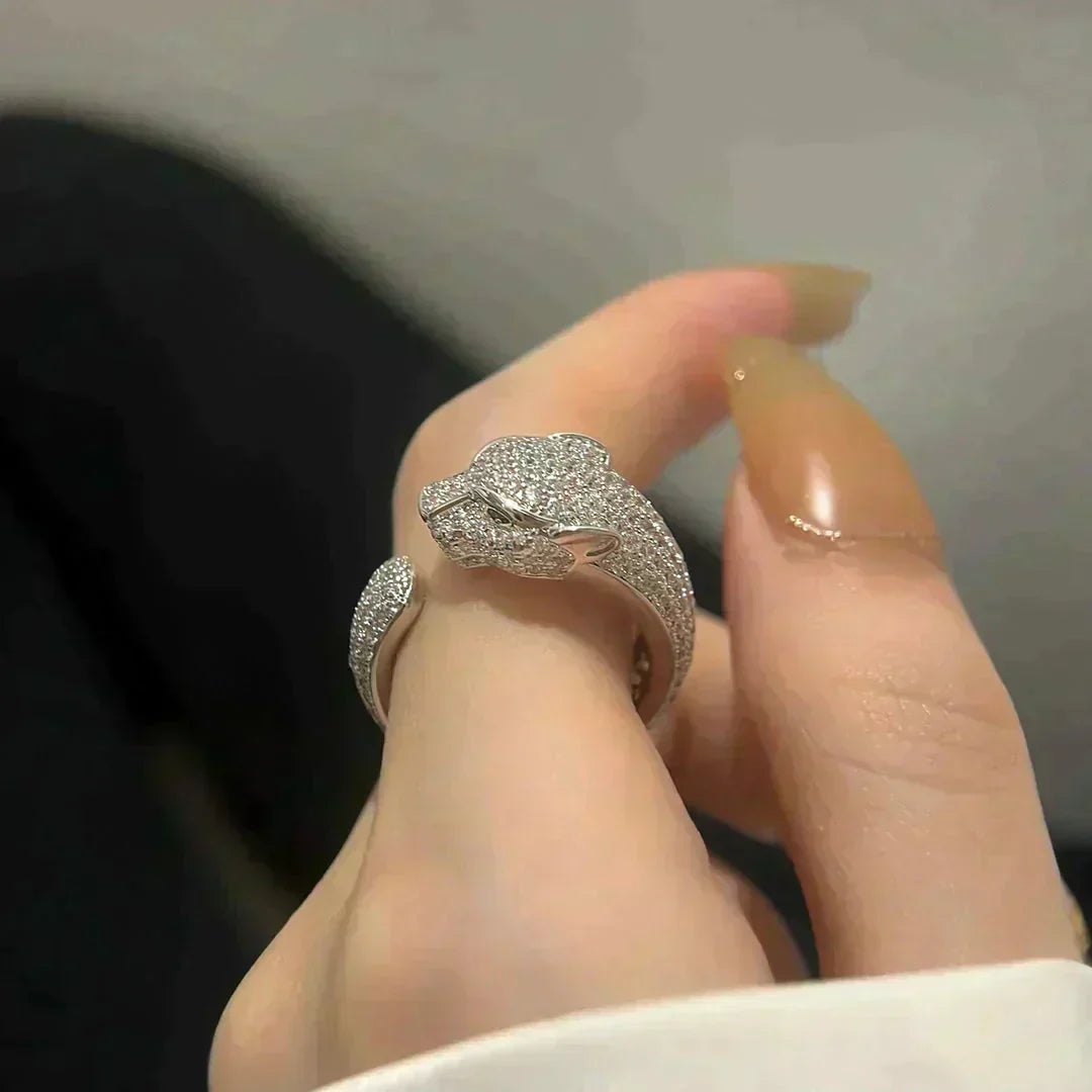 [Elowen Jewels]PANTHERE 5.5MM ALL DIAMOND RING