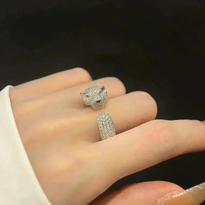 [Elowen Jewels]PANTHERE 5.5MM ALL DIAMOND RING