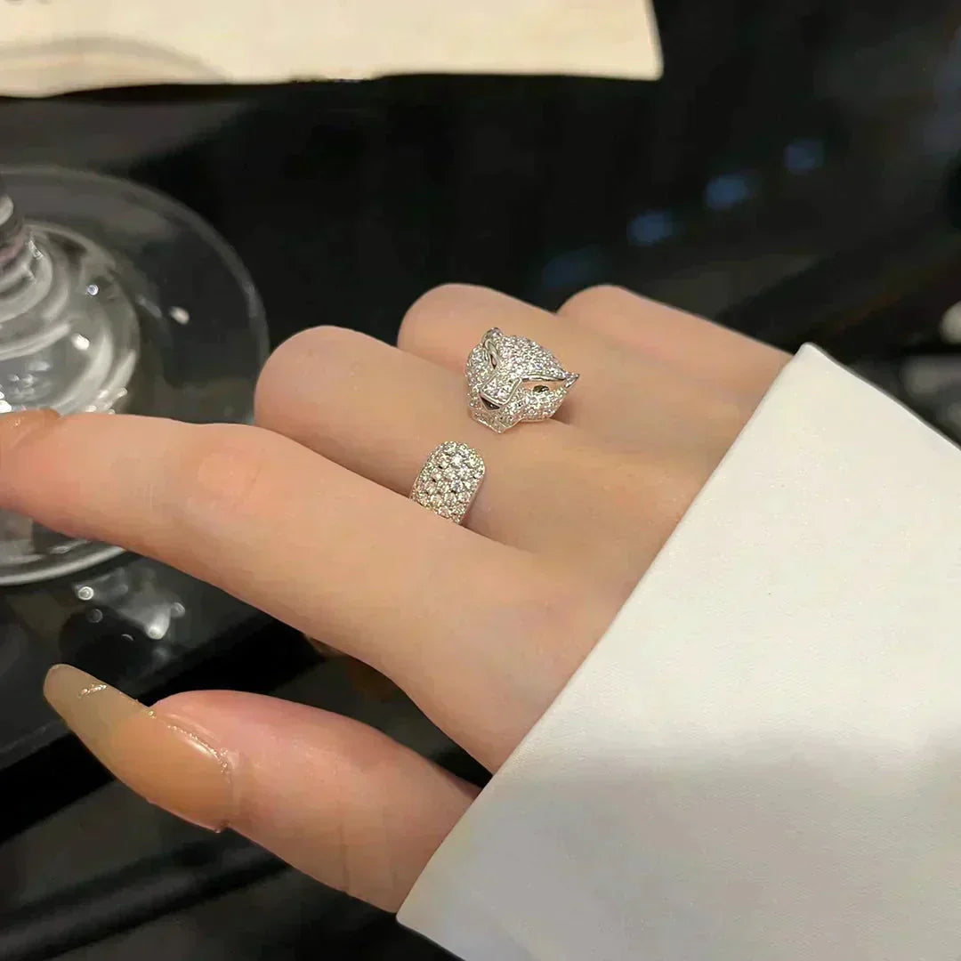 [Elowen Jewels]PANTHERE 5.5MM ALL DIAMOND RING