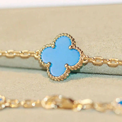 [Elowen Jewels]CLOVER 20 MOTIFS TURQUOISE GOLD