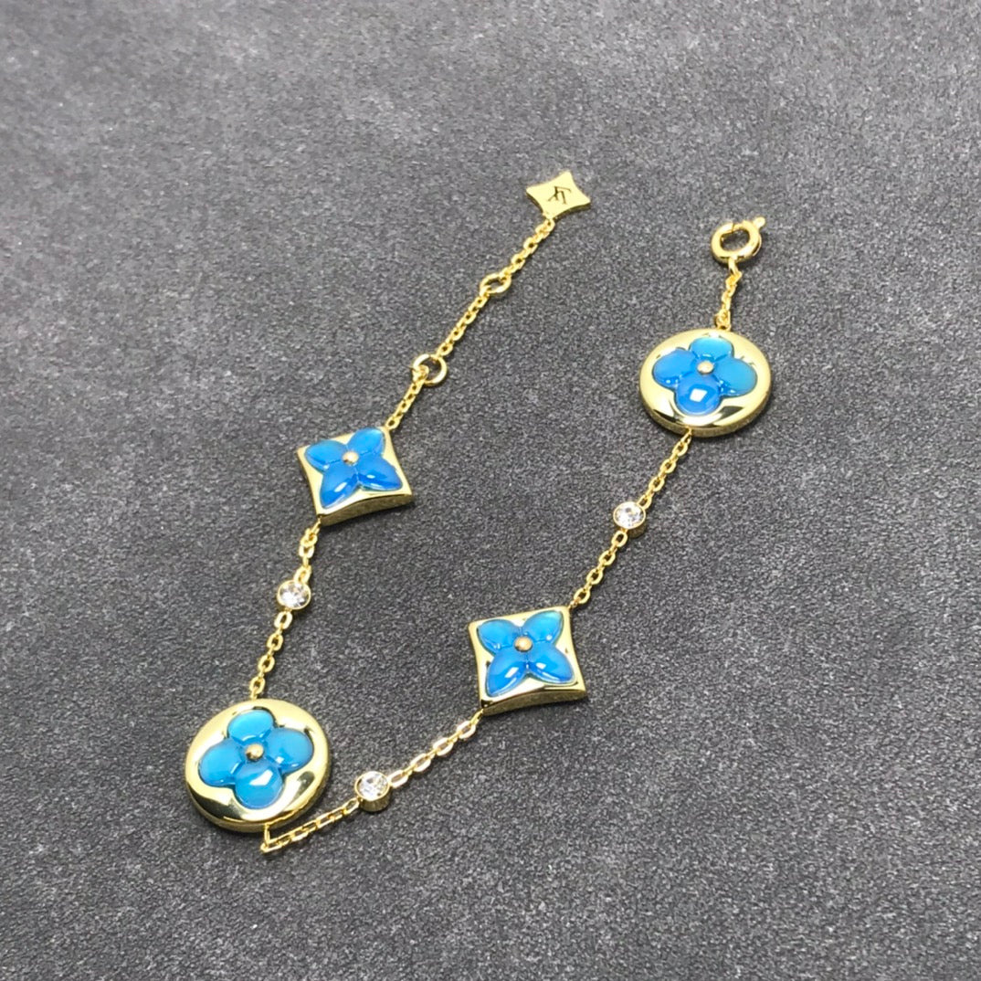 [Elowen Jewels]STAR AND SUN TURQUOISE 4 MOTIFS 3 DIAMONDS