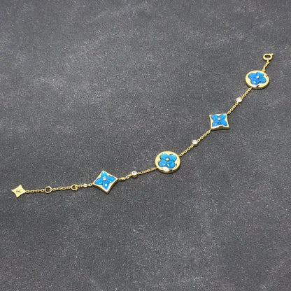 [Elowen Jewels]STAR AND SUN TURQUOISE 4 MOTIFS 3 DIAMONDS