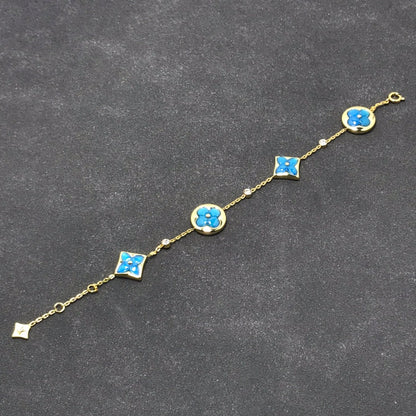 [Elowen Jewels]STAR AND SUN TURQUOISE 4 MOTIFS 3 DIAMONDS