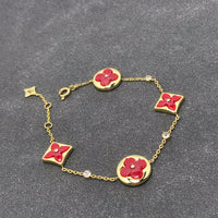 [Elowen Jewel]STAR AND SUN CARNELIAN 4 MOTIFS 3 DIAMONDS