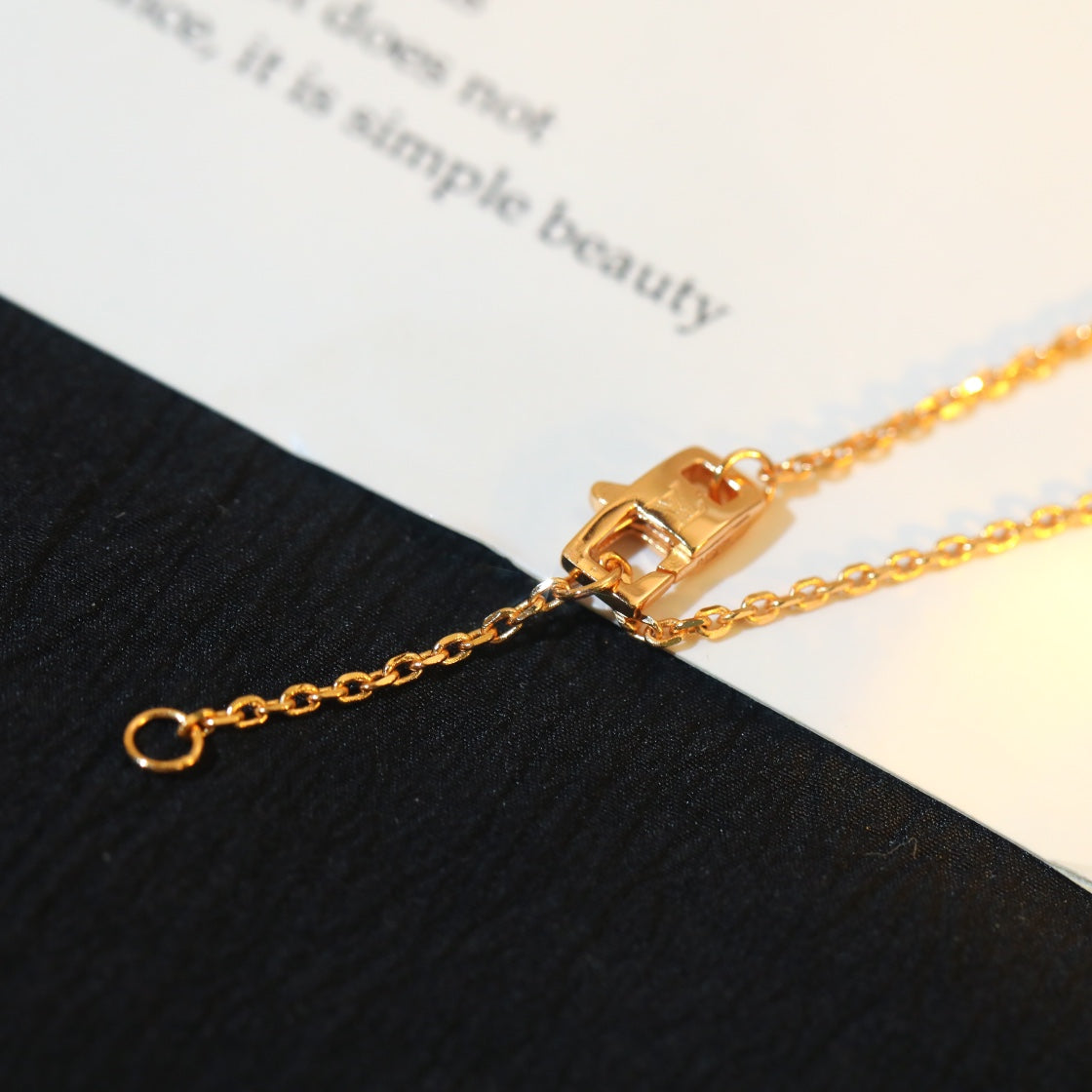 [Elowen Jewels]STAR AND SUN DIAMOND PINK GOLD NECKLACE