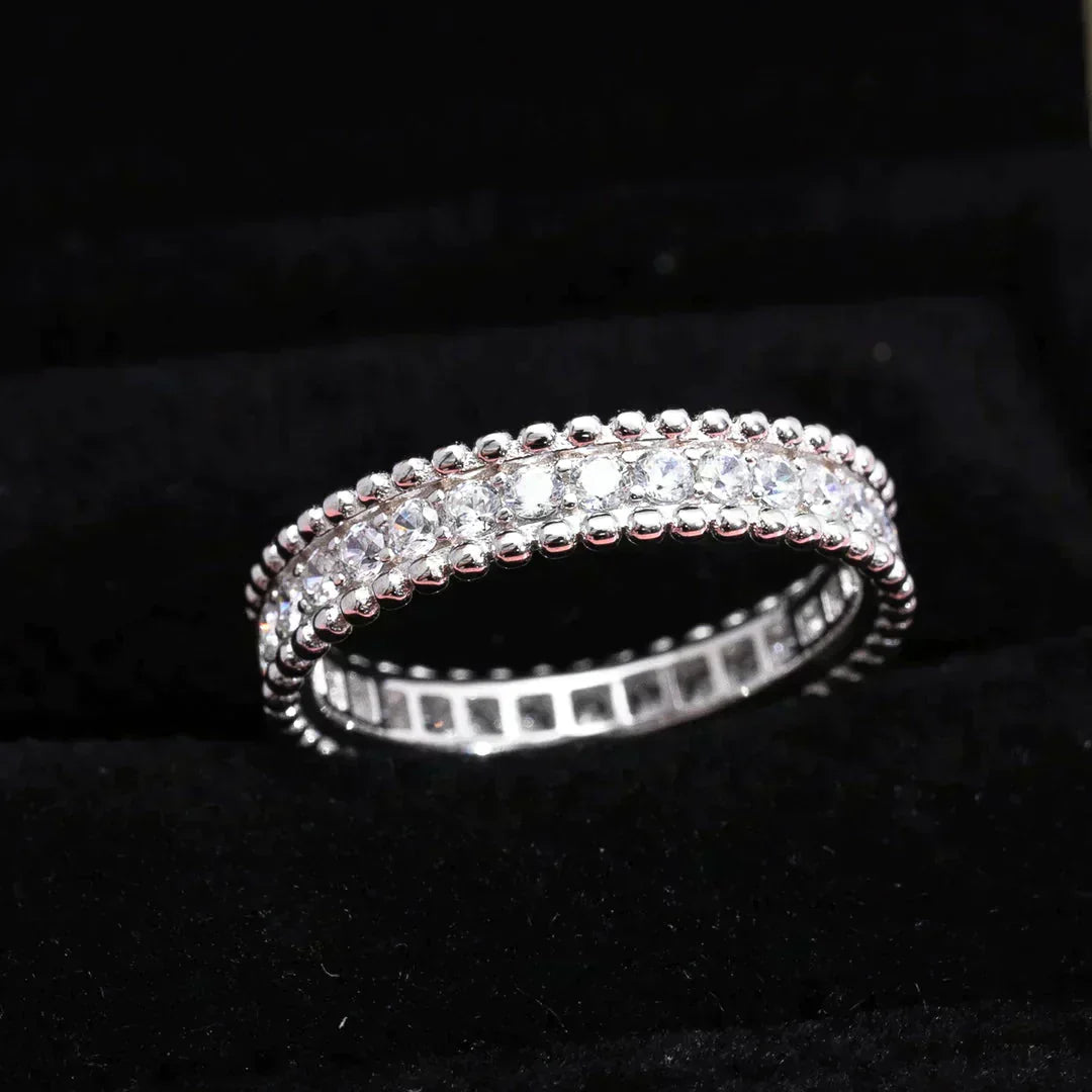 [Elowen Jewels]PERLEE DIAMOND SILVER RING