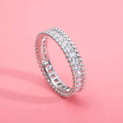[Elowen Jewels]PERLEE DIAMOND SILVER RING