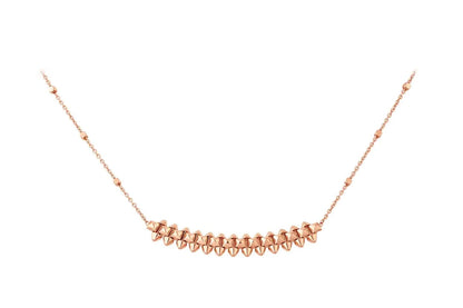 [Elowen Jewels]CLASH PINK GOLD NECKLACE