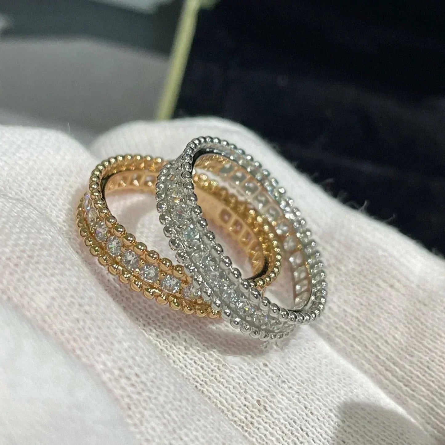[Elowen Jewels]PERLEE DIAMOND ROSE GOLD RING