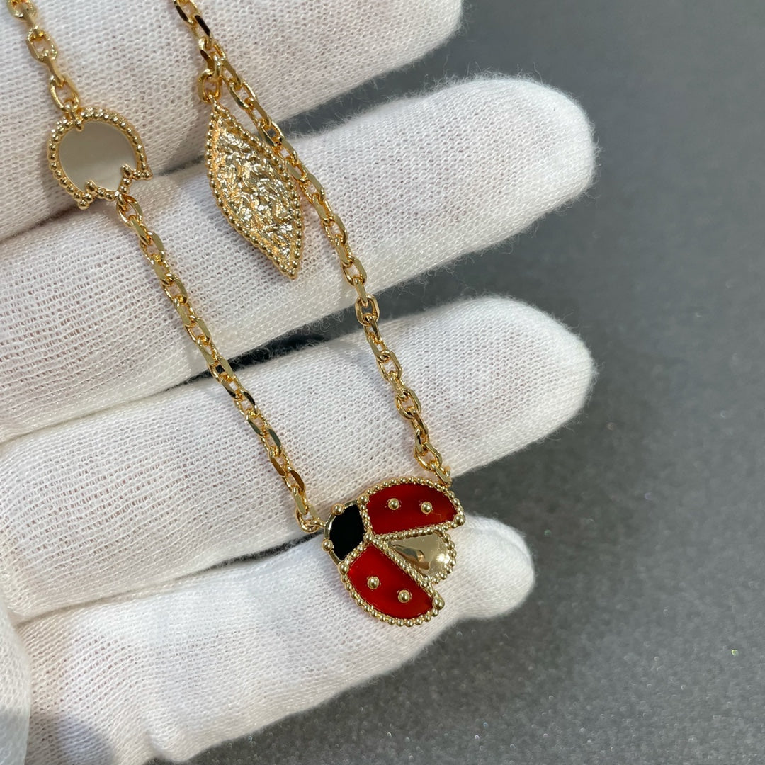 [Elowen Jewels]LUCKY SPRING 15 MOTIFS GOLD NECKLACE