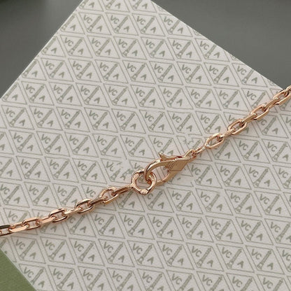 [Elowen Jewels]LUCKY SPRING 15 MOTIFS ROSE GOLD NECKLACE