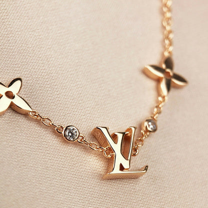 [Elowen Jewels]STAR AND SUN 7 MOTIFS GOLD BRACELET