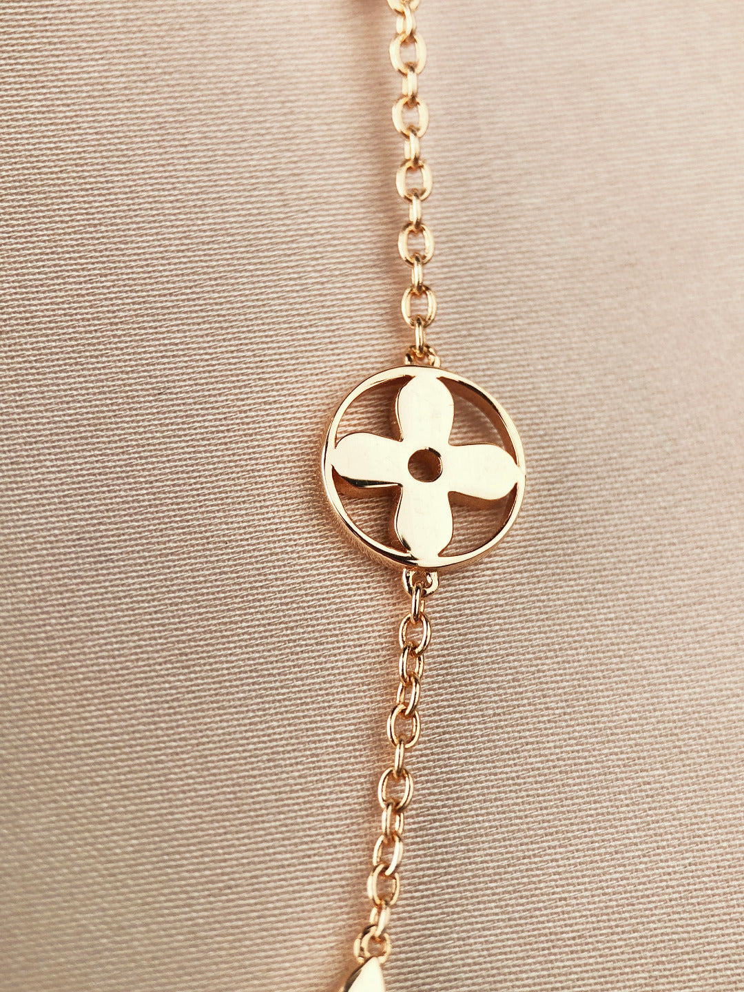 [Elowen Jewels]STAR AND SUN 7 MOTIFS GOLD BRACELET