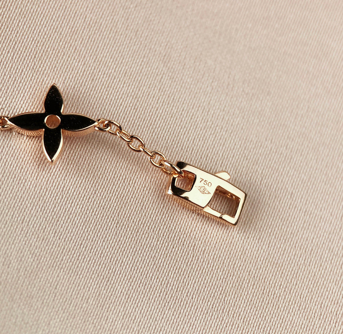 [Elowen Jewels]STAR AND SUN 7 MOTIFS GOLD BRACELET