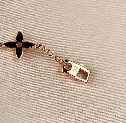 [Elowen Jewels]STAR AND SUN 7 MOTIFS GOLD BRACELET