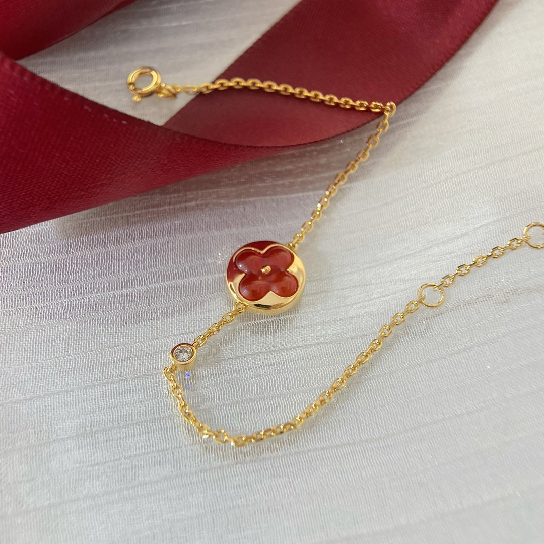 [Elowen Jewels]SUN PEDANT CARNELIAN BRACELET