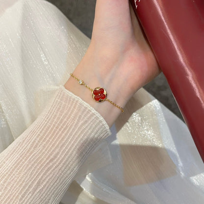 [Elowen Jewels]SUN PEDANT CARNELIAN BRACELET
