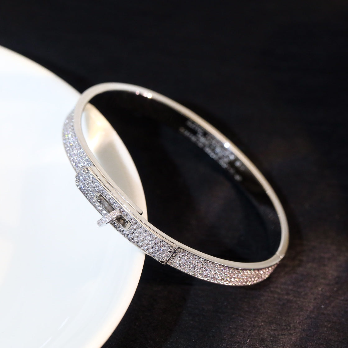 [Elowen Jewels]KELLY BRACELET DIAMOND PAVED