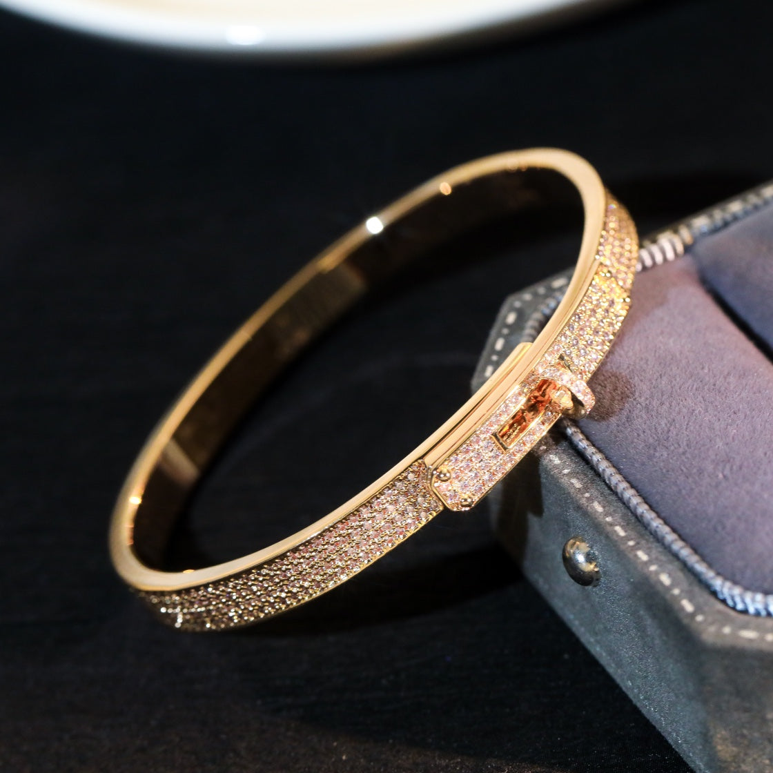 [Elowen Jewels]KELLY BRACELET DIAMOND PAVED