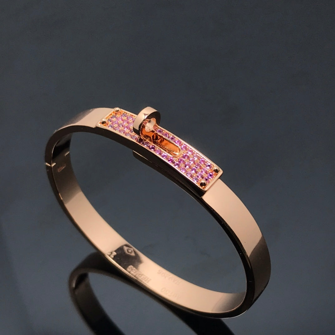 [Elowen Jewels]KELLY BRACELET PINK DIAMOND