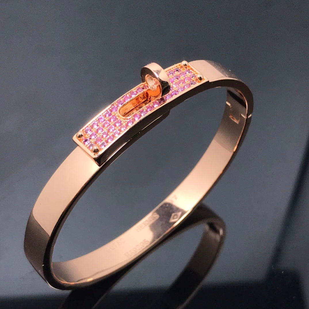 [Elowen Jewels]KELLY BRACELET PINK DIAMOND